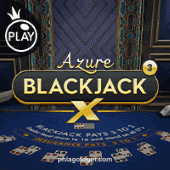 Blackjack X 3 - Azure Game Image